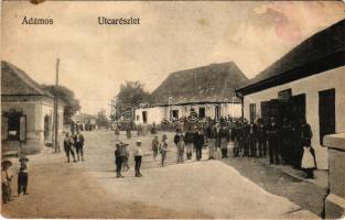 1923 Ádámos, Adamus; utca, üzletek / street, shops (fl)