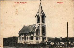 Ádámos, Adamus; új református templom / New Calvinist church (EK)