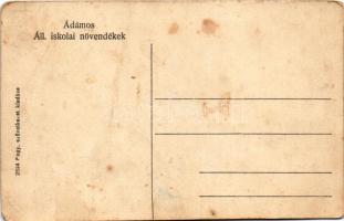 Ádámos, Adamus; Állami iskolai növendékek / students of the school (fa)