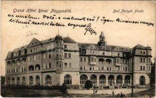 1908 Pöstyén-fürdő, Kúpele Piestany; Grand Hotel Rónai Nagyszálló. Lampl Gyula kiadása (fl)