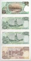 Argentína DN(1983-1985) 50P + DN(1977-1982) 500P (2x) + DN(1976-1983) 1000P T:UNC,AU Argentina ND(19...