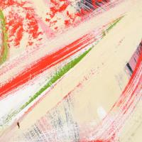 Bada Dada (Bada Tibor, 1963-2006): Gesztusok (cím nélkül). Vegyes technika, farost. Jelzés nélkül. S...