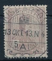 1909 Turul 5K bélyeg (3.500)