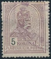 1909 Turul 5K bélyeg (3.500)