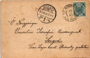 1902 Breitegg (Steiermark), Gasthaus, Kirche / restaurant, church (EK)