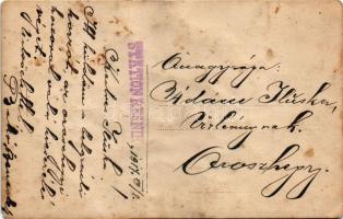 1917 Belgrád, első világháborús osztrák-magyar katonai parádé a korzón / WWI K.u.k. military parade,...