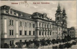 1911 Debrecen, Római katolikus főgimnázium. Ifj. Gyürky Sándor kiadása (fa)