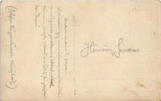 Első világháborús osztrák-magyar katonai tábor, telefon központ kívülről / WWI K.u.k. military camp,...