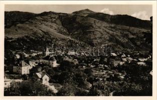 Rahó, Rachov, Rahiv, Rakhiv; látkép, Sojmul-hegy. Feig Bernát kiadása / general view, mountain