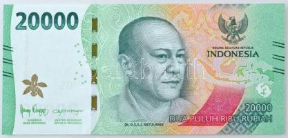 Indonézia 2022. 20.000R T:UNC-AU Indonesia 2022. 20.000 Rupiah C:UNC-AU Krause P#166