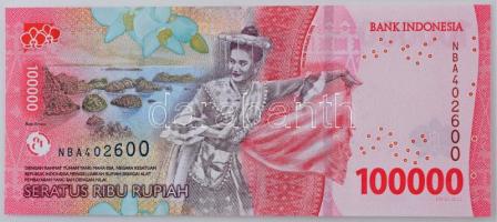 Indonézia 2022. 100.000R T:UNC-AU
Indonesia 2022. 100.000 Rupiah C:UNC-AU
Krause P#168