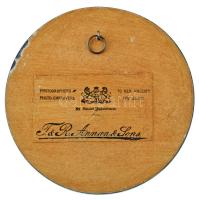 DN "Robert Beech ezredes, aki 1916 augusztusában halt meg" I. világháborús bronz emlékérem...