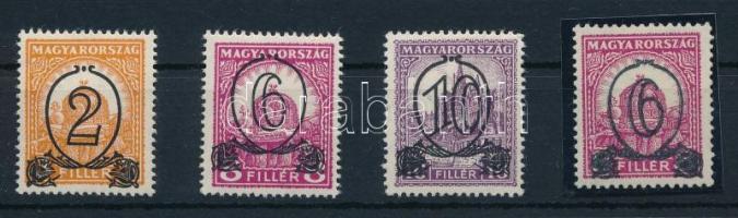 1931 Kisegítő bélyegek (I.) felülnyomat az 1928-as bélyegeken A sor + 506B (16.600)