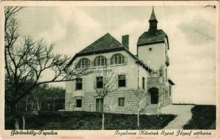 Miskolctapolca, Görömbölytapolca, Görömbölyi-Tapolca, Tapolca (Miskolc); Irgalmas Nővérek Szent József Otthona (fa)