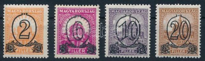 1931 Kisegítő bélyegek (I.) felülnyomat az 1926-os bélyegeken B sor (30.000)