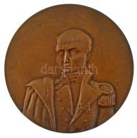 Lengyelország DN &quot;Bem József 1794-1850&quot; kétoldalas bronz emlékérem (70mm) T:AU patina Poland ND &quot;Józef Bem 1794-1850&quot; two-sided bronze medallion (70mm) C:XF patina