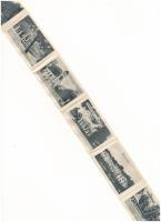 Harkányfürdő, gyógyterem. leporellólap 10 képpel, Szilczer Gyula kiadása (Rb)