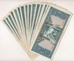 1945. 10.000.000P (15x) mind különféle sorozatszámmal "O 004 - O 412" között T:F
Adamo P2...