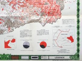 [Térkép] Magyarország néprajzi térképe (Carte ethnographique de la Hongrie). Tervezte Kogutowicz Kár...