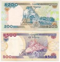 Nigéria 2014. 200N + 2009. 500N T:AU hullámos papír
Nigéria 2014. 200 Naira + 2009. 500 Naira C:AU ...