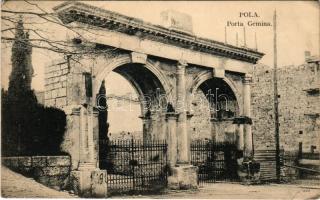 1909 Pola, Porta Gemina / gate (EK)