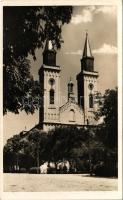 Zombor, Sombor; Római katolikus templom. Vlasits András kiadása / Catholic church