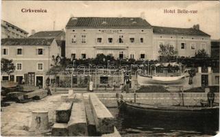 Crikvenica, Cirkvenica; Hotel Bellevue szálloda, A. Reich üzlete / hotel, shop (non PC) (EM)