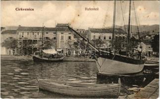 Crikvenica, Cirkvenica; Hafenteil / kikötő / port (non PC) (EM)