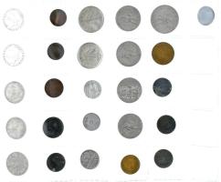 Ausztria 1923-1972. 26db-os vegyes groschen, Schilling tétel T:AU-VF Austria 1923-1972. 26pcs of mixed Groschen, Schilling coins C:AU-VF