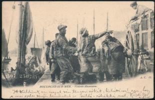 1903 Kézdi-Kovács László (1864-1942) festőművész, műkritikus humoros hangvételű autográf sorai Boulo...