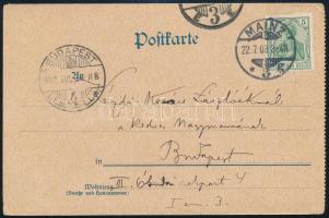 1903 Kézdi-Kovács László (1864-1942) festőművész, műkritikus személyes hangvételű autográf sorai Mai...