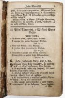1834 Szlovák nyelvű egyházi énekeskönyv, imakönyv. (Pest, 1834, Trattner-Károlyi). Korabeli rézveret...