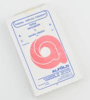 cca 1990, Kepler fizikai kártyajáték 7. osztály részére, forgalmazza az Alföld élelmiszer és vegyiár...