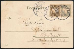 1900 Kézdi-Kovács László (1864-1942) festőművész, műkritikus személyes hangvételű autográf sorai kép...