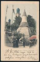 1900 Kézdi-Kovács László (1864-1942) festőművész, műkritikus autográf sorai párizsi világkiállításos...