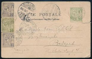 1902 Kézdi-Kovács László (1864-1942) festőművész, műkritikus humoros hangvételű autográf sorai csalá...