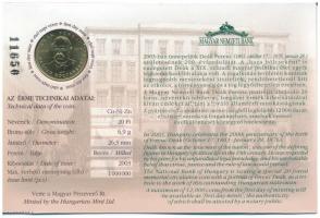 2003. 20Ft Cu-Ni-Zn "Deák Ferenc" elsőnapi veret "11650" sorszámú emléklapon T:U...