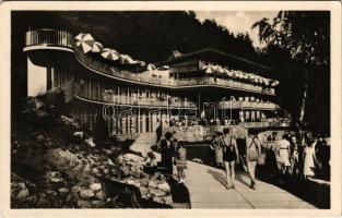 Trencsénteplic, Trencianske Teplice; Kúpalisko Zelená zaba / fürdő, strand / spa, baths