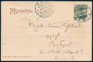 1907 Kézdi-Kovács László (1864-1942) festőművész, műkritikus személyes hangvételű autográf sorai kép...