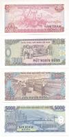 Vietnám 1988. 500D + 1000D + 2000D + 1991. 5000D (4xklf) T:UNC
Vietnam 1988. 500 Dong +1000 Dong + ...