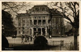 1930 Pozsony, Pressburg, Bratislava; Városi színház / Mestské divadlo / theatre (EB)