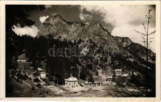 Gyilkos-tó, Ghilcos, Lacul Rosu (Gyergyói-havasok, Muntii Giurgeu); Gyilkos-tó és környéke, nyaraló / lake, villa (EM)