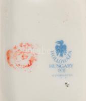 Hollóházi modern lány. Kézzel festett, jelzett, hibátlan 24 cm