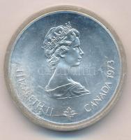 Kanada 1973. 5$ Ag "Montreali Olimpia - Kingston vitorlás" T:UNC 
Canada 1973. 5 Dollars ...