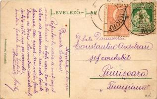 1922 Stájerlak, Steierlak, Stájerlakanina, Steierdorf, Anina; Fő utca, Scheitzner áruháza és saját k...