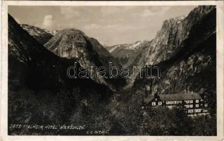 1935 Naerodalen, Naeroydalen; Hotel Stalheim. K. K. Bergen (EB)