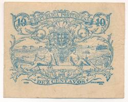 Portugália 1917. 10c T:VF Portugal 1917. 10 Centavos C:VF