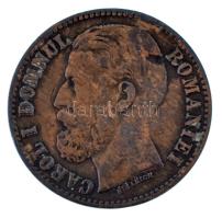 Románia 1880. 2b Cu &quot;I. Károly&quot; T:VF picit hajlott lemez Romania 1880. 2 Bani Cu &quot;Carol I&quot; C:VF slightly bent coin Krause KM#11