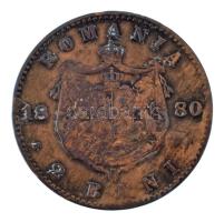 Románia 1880. 2b Cu "I. Károly" T:VF picit hajlott lemez
Romania 1880. 2 Bani Cu "Ca...