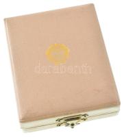 1990. "Magyar Köztársaság Bajnokságai" kétoldalas, bronz díjérem eredeti tokban, gravírozá...